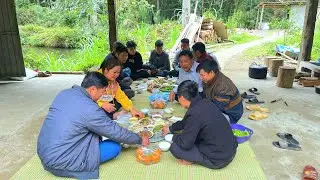 BINH & NGOC went to look for bamboo shoots to make a cozy meal to share with friends.