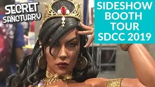SDCC San Diego Comic-Con 2019 Sideshow Collectibles Booth Tour!