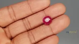 Original Natural Ruby Stone | Natural Manik Stone | My Ratna | Limited-Quality | BR-7457