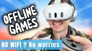 Try these games and play offline anywhere! | Meta Quest 2 and 3