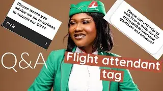 Q&A:flight attendant tag ||life of a flight attendant #new #qatar #aviation #travel #joshcahill