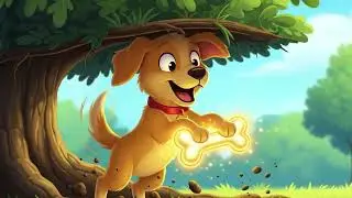 One Bone, Many Friends | Animated Dog Story for Kids | Sharing & Friendship Lesson (Ages 3&ndash;8)
