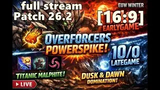 Patch 26.2 DuoQ EUW WINTER [4eliozz, Eesti Memer] Overforcers [31.01.2026] Stream 16:9