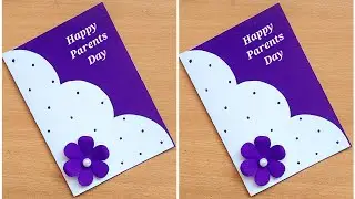 Parents Day greeting Card/Parents Day gift ideas/Parents day craft/DIY paper gift
