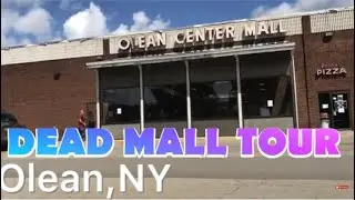 Olean Center Mall - Olean, New York DEAD MALL TOUR walkthrough tour