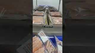 Fish vacuum packaging machine #seafoodprocessing #fishing #fishprocessing #fish #fishfactory