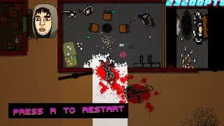 Winter Mayhem Hotline miami 2 level / Зимний хаос