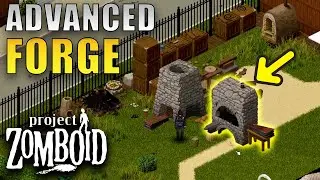 У нас есть ПРОДВИНУТАЯ КУЗНИЦА | Project Zomboid BUILD 42 | Кузнец Мак | Часть 20