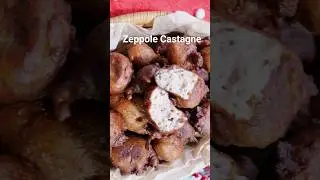 Zeppole castagne #zeppole #castagne #dolcenatale #natale #ricetta #foodblogger #shorts #short
