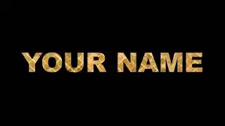 Smooth Text Animation without After Effects- Small intro