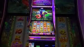 Incredibly Rare The Phantom Triple Mega Feature With Fist Bonus! Low Roller Slot Play