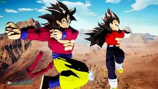 Dragon Ball: Open World - Goku & Vegeta Fusion Dance for the First Time