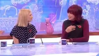 Lisa Maxwell annoys and interrupts Andrea and Janet on Loose Women - 7th November 2013