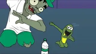 Plantas vs zombies animado 27 PARODIA Jehu Llerena {Fernanfloo zombie}