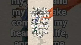 surrender all to him🖐️#prayer #christ #jesus #love #god #surrender #worship