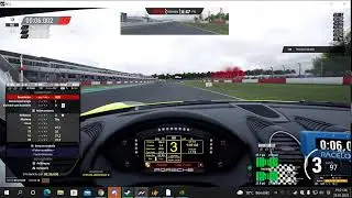 LFM GT4 Rennen Reales Wetter Donington 30 min