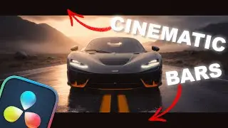 How To Create CINEMATIC BARS In DaVinci Resolve