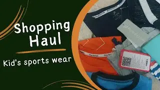 Shopping haul from Firstcry🛍 | Kid's sports wear | Tips to buy sports wear for kids in tamil