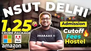 NSUT College Review 2022 🥳 | NSUT CUT OFF 2022 😇 | Placements | JAC DELHI COUNSELLING 2022 | NSIT