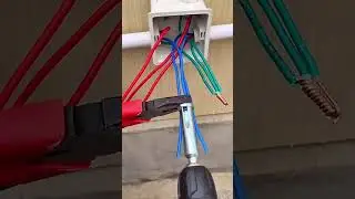 How to easy strip wire #highlights #electrical #shortvideo #shortvideo #love #electrician #automobil