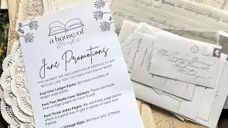 Ledger Paper, Vintage Ephemera from A House of Books
