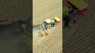 Siew rzepaku 2024 Vaderstad Tempo V12 🔥 Claas Axion 870 CMATIC 🔥 PH Agrochemik 🟠🟢🟢 short 1