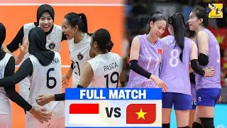 FULL HD | VIỆT NAM vs INDONESIA | Thanh Thúy - Kiều Trinh khiến Megawati khóc thét
