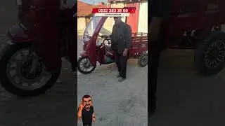 Hrca mega &uuml;&ccedil; tekerlekli elektrikli motosikletimiz m&uuml;şterimize hayırlı olsun