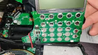 Deshibo RD-1780L- до полировки, и после полировки поцарапанного экрана с ор-стекла  приёмника.