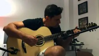 Ferry &acute;Cross the Mersey-Gerry & the Pacemakers played by Javier Rubio Carballo/ Baritone Guitar
