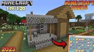 I Got 15 DIAMONDS At Spawn || Best Seeds For Minecraft Pe 1.19 / 1.20 [Hindi] | hyper boiz