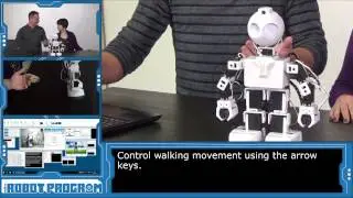 The Robot Program 003 - Getting JD Humanoid Robot to Move
