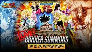 LIVE: 140 TICKETS TO USE ON THE 250 MILLION TICKET BANNER!!! | Dragon Ball Z Dokkan Battle