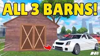 ALL 3 BARN Locations In Drive World Castellion Weekly Quests! (EASY GUIDE)