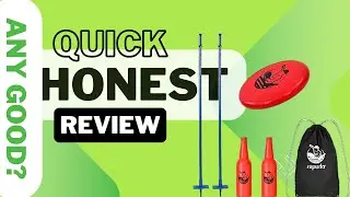 ropoda Outdoor Game - Flying Disc Game Set, Fun Bottle Drop Yard Game with Friend and Family Review