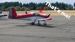 I flew in an RV-9!! | Tacoma Narrows Airport Day 