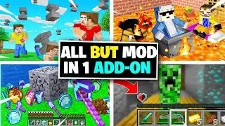 All Minecraft But Mod In 1 ADD-ON Download Minecraft Pe 1.18+