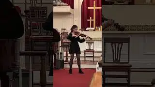 Emily Lehman performs Concertino in A minor, Op. 3, No. 6, I. Allegro, Antonio Vivaldi