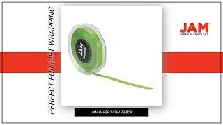 Lime Green 3/8 Inch x 25 Yards Satin Ribbon