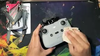 DJI Mini 3 Pro with DJI RC-N1 Sticker Intallation