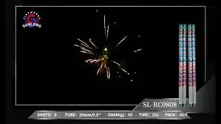 SL - RC0808  0.8&lsquo;&rsquo; 8 shots Roman Candle