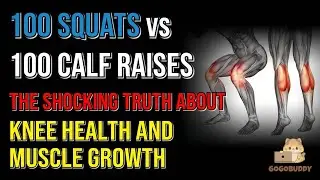 100 Squats vs 100 Calf Raises The Shocking Truth About Knee Health and Muscle Growth