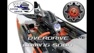 KAYAK ARMOR  Feelfree syst&egrave;me gouvernail Overdrive avec manette d&eacute;port&eacute;e