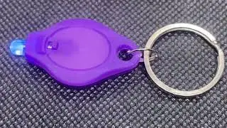 Black Light LED Light Keychain Flashlight
