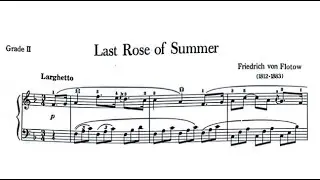 Friedrich von Flotow  - The Last Rose of Summer