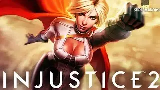 Legendary Overpowered Power Girl Vs Overpowered Batman - Injustice 2 