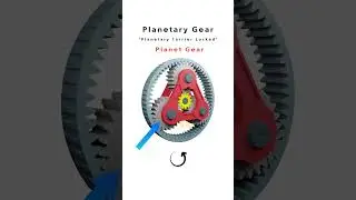 How Planetary Gears Work If Planetary Carrier Does Not Rotate | Planetary Gear Logic