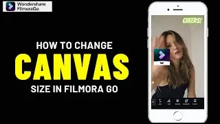 How to Change Canvas Size in Filmora go✅