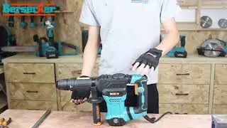 How to install the Type Chisel of the Jack Hammer(BSK-45HM)and Lock-On Switch