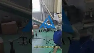 PVC Granule Production Line#plasticgranules #pelletizer #granulator